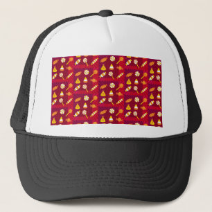 PopArt Halloween Candy Trucker Hat