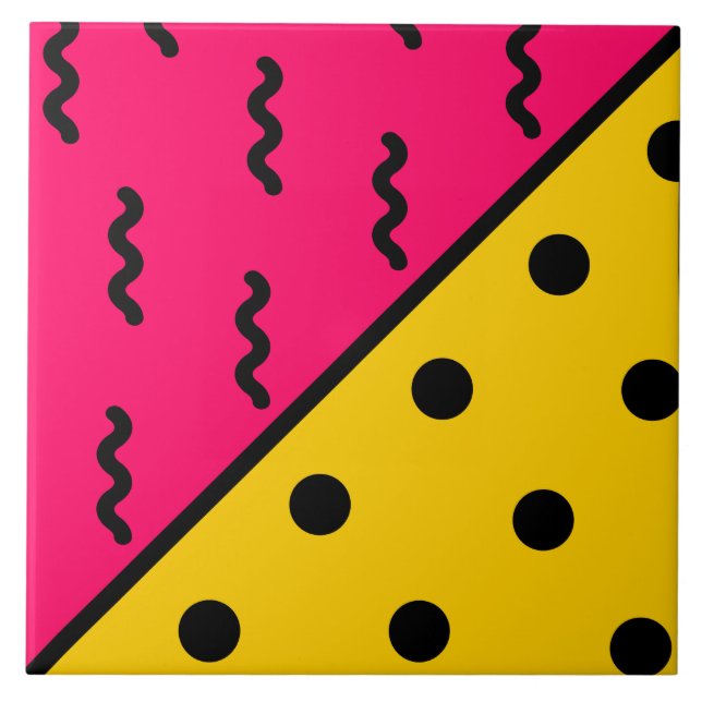 PopArt Pattern Tile (Front)