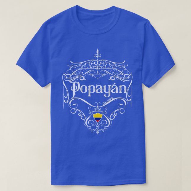 Popayan Vintage design 1 T-Shirt (Design Front)