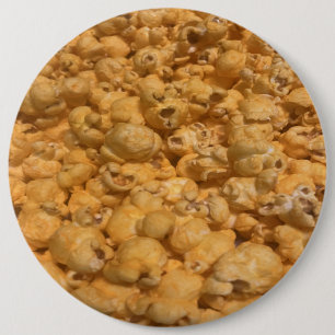 Popcorn 6 Inch Round Button