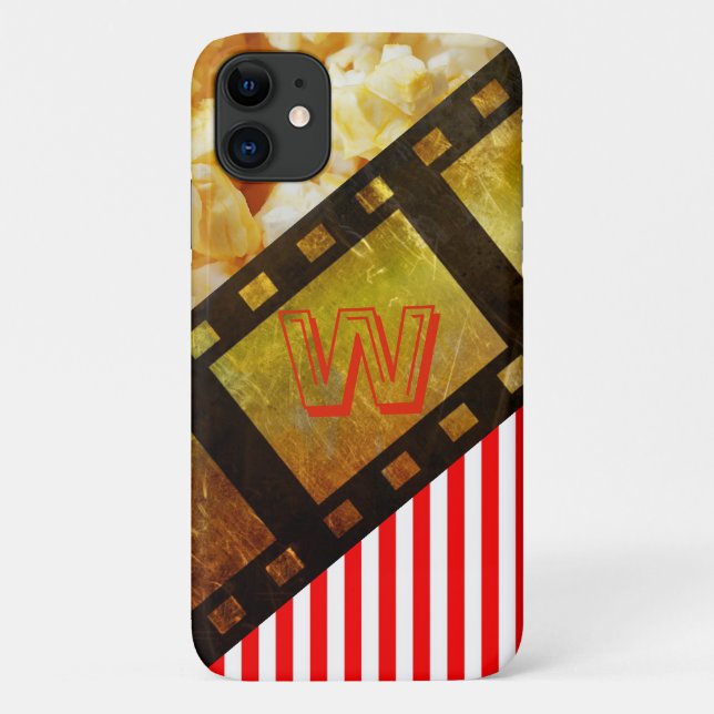 Popcorn and movie reel film iphone Case-Mate iPhone case (Back)