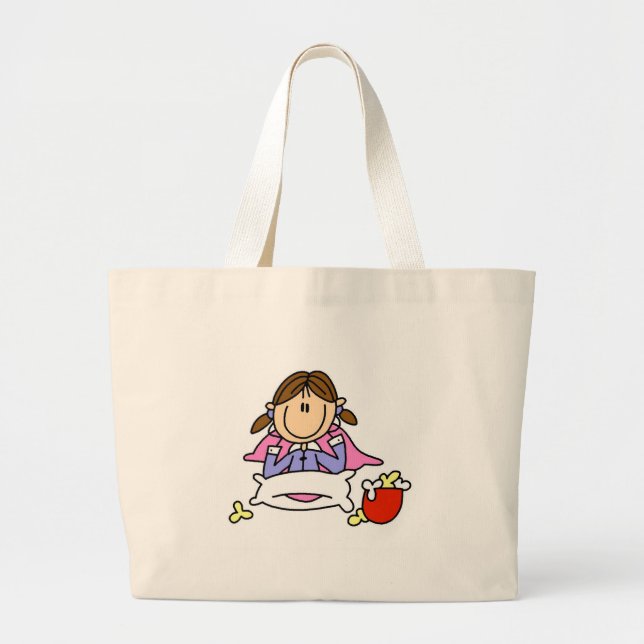 Popcorn And Pyjamas Bag (Front)
