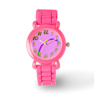 Popcorn Anime Big Arch Pink eWatch Watch