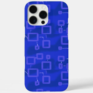 Popcorn Anime Circuit in Candy Blue iPhone 16 Pro Max Case