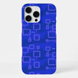 Popcorn Anime Circuit in Candy Blue iPhone 16 Pro Max Case