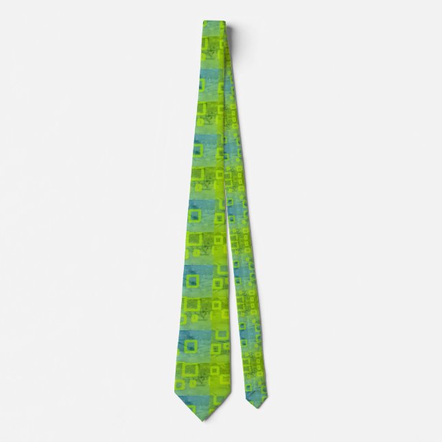 Popcorn Anime Pastel Goings On Neck Tie (Front)