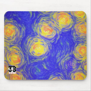 Popcorn Art Mouse Pad