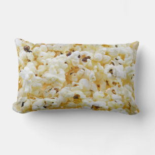 Popcorn background lumbar pillow