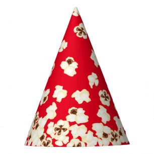 Popcorn Birthday Party Movie Theater Hat