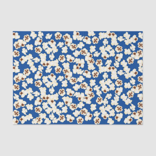 Popcorn Birthday Party Movie Theatre Tissue Paper (Front)