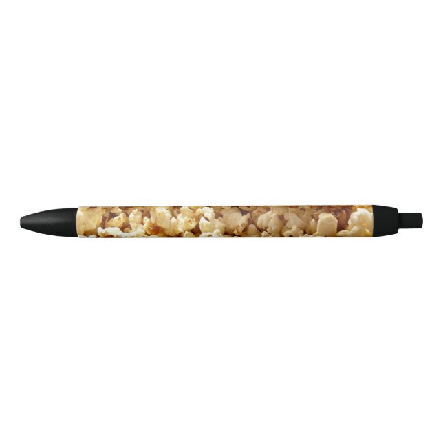 popcorn black ink pen (Front)
