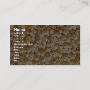Popcorn Business Card