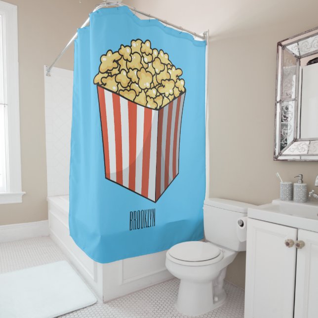Popcorn cartoon illustration  (In Situ)