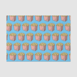 Popcorn cartoon illustration tissue paper
