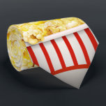 Popcorn Cinema Necktie Design<br><div class="desc">Popcorn Cinema Necktie Accessory Design is the perfect item for your own fashion needs, a unique gift for friends and family members, or even for your small or large business marketing needs as a promotional item. The design is a very unique dress accessory for men. The RPopcorn Cinema Necktie Accessory...</div>