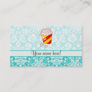 Popcorn; Cute Business Card