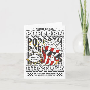 Popcorn For Women Men Popcorn Seller Boys Girls Co Card