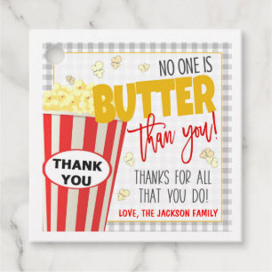 Popcorn Gift Tag
