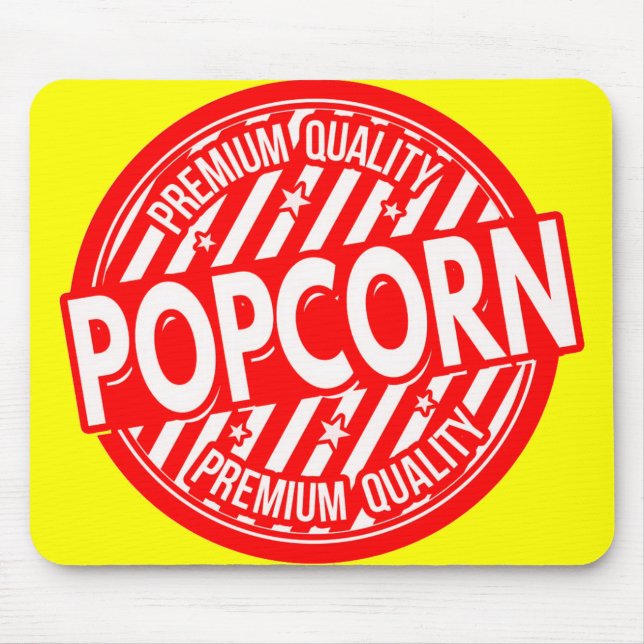 *POPCORN* Label Top Mousepad (Front)
