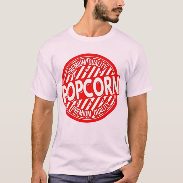 *POPCORN* Label Top T-Shirt (Front)