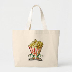 Popcorn Large Tote Bag