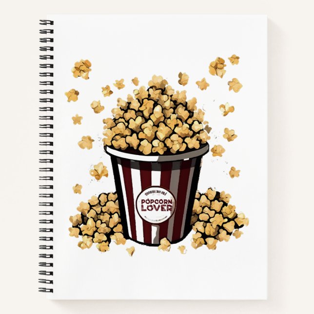 Popcorn Lover Notebook (Front)