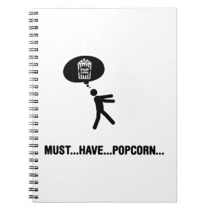 Popcorn Lover Notebook