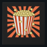 Popcorn Lover Popcorns Food Eater Graphic Faux Canvas Print<br><div class="desc">This graphic idea is for popcorn lovers. This funny graphic / quote clothing makes all popcorn eaters happy.</div>