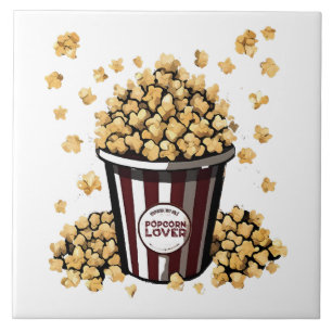 Popcorn Lover Tile