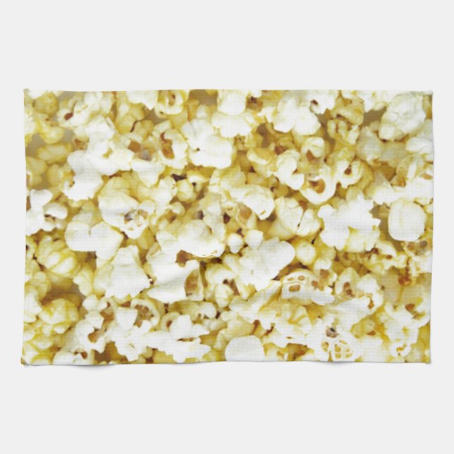 Popcorn Madness Kitchen Towel (Horizontal)