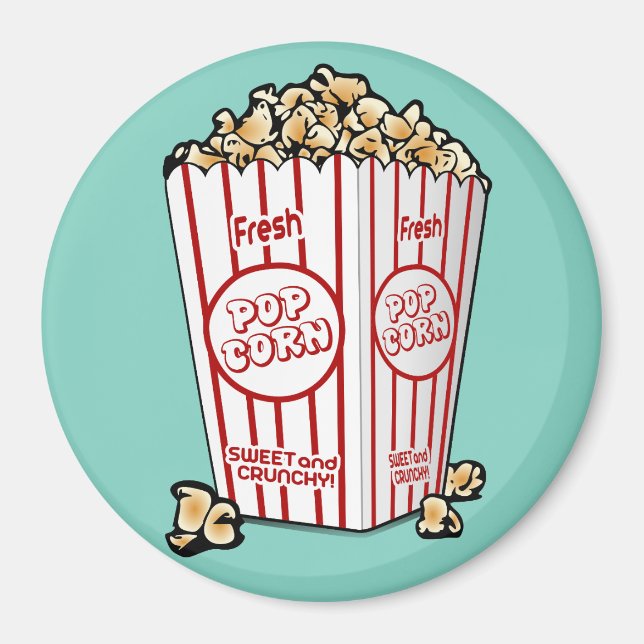 Popcorn Magnet (Front)