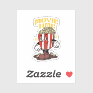 Popcorn Mascot Cartoon