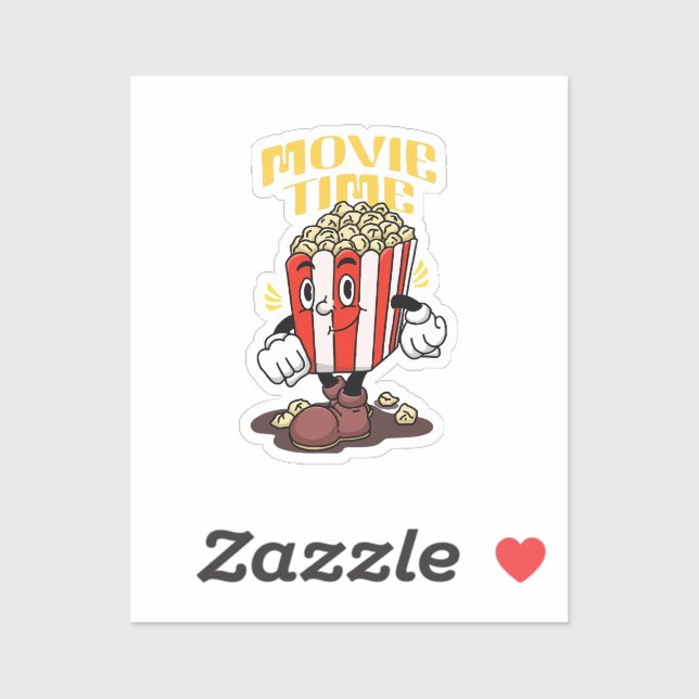 Popcorn Mascot Cartoon (Sheet)