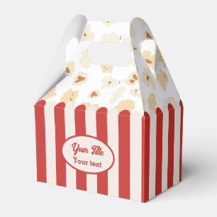 Popcorn Movie Party Birthday Party Theme Favor Box