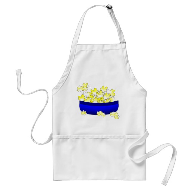 Popcorn Popping  Standard Apron (Front)