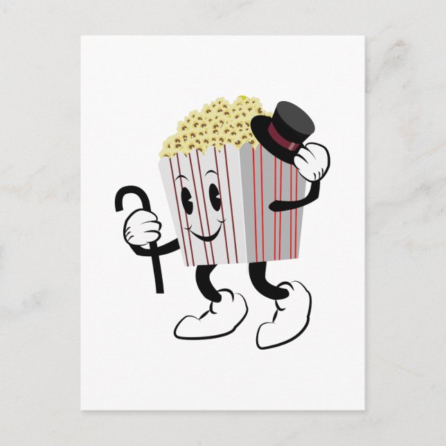 Popcorn Postcard (Front)