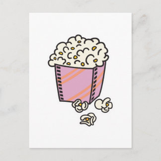 popcorn postcard