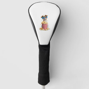 Popcorn Pup – Movie Night Dog Golf Head Cover