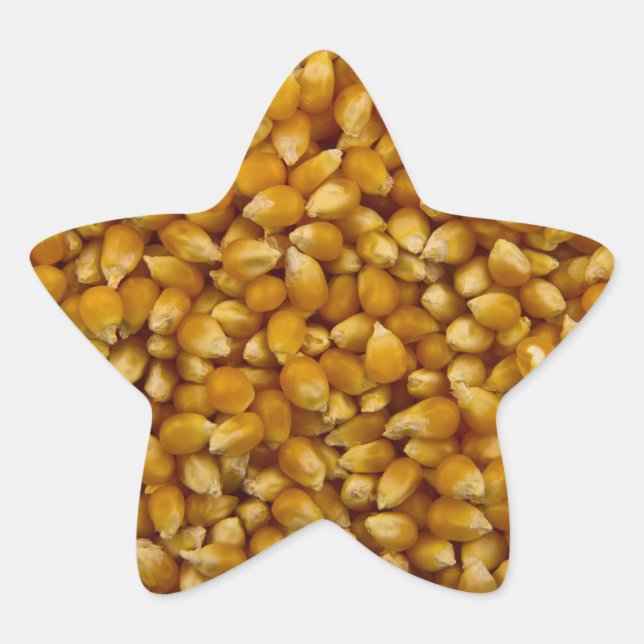 POPCORN STAR STICKER (Front)