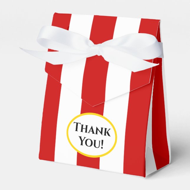 Popcorn styled favor box (Front Side)