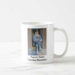 "Popcorn" Sutton Legendary Moonshiner Coffee Mug