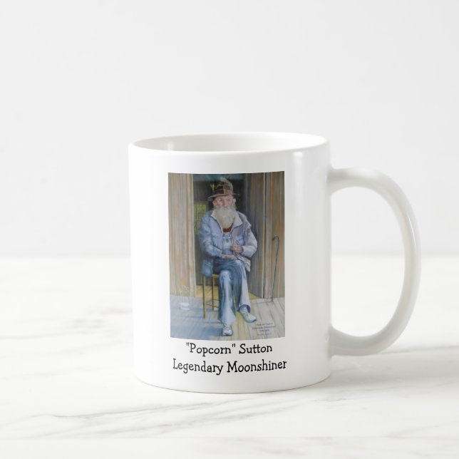"Popcorn" Sutton Legendary Moonshiner Coffee Mug (Right)
