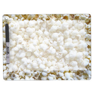 Popcorn Texture Photography Dry Erase Board With Keychain Holder