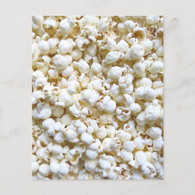 Popcorn Texture Photography Flyer (Front)
