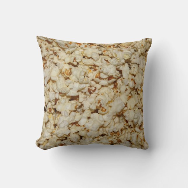 Popcorn texture throw pillow (Front)