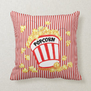 Popcorn Throw Pillow