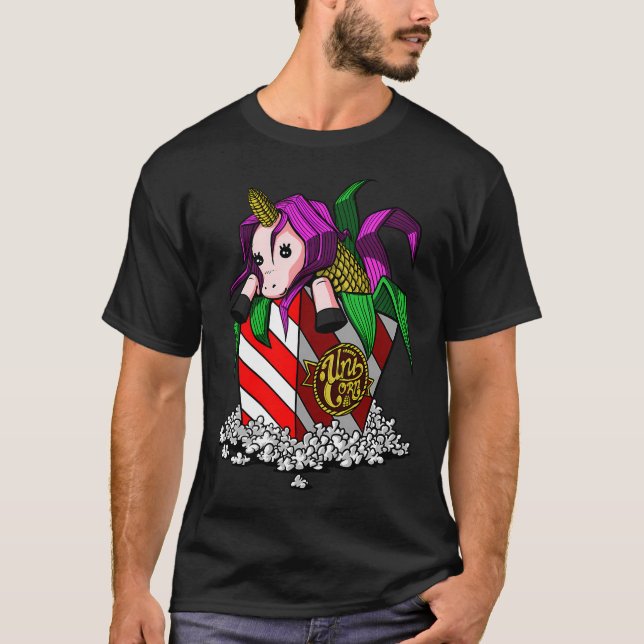 Popcorn Unicorn T-Shirt (Front)