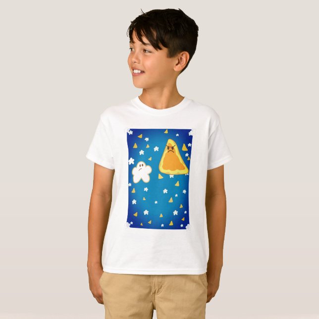Popcorn Vs Nacho Original T-Shirt (Front Full)