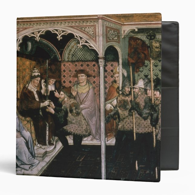 Pope and Emperor, c.1408-1410 Binder (Front/Inside)