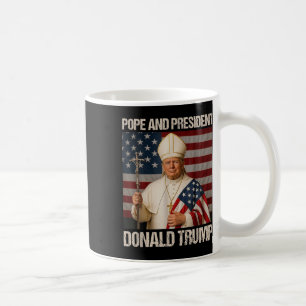 Pope And President Donald Trump Coffee Mug